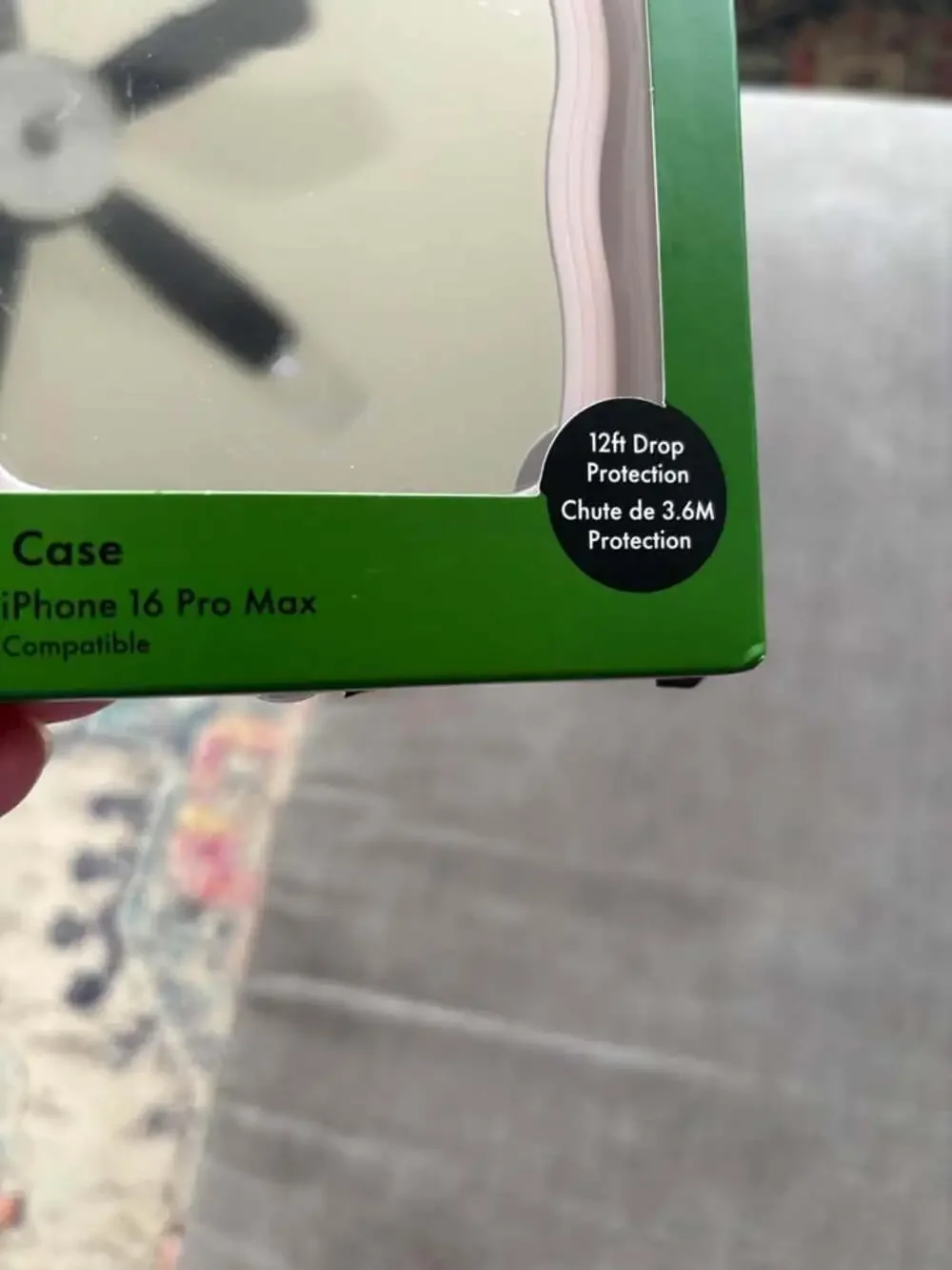 Kate Spade New York iPhone 16 Pro Max Wavy Case Mirrored Soft Pink MagSafe NIB